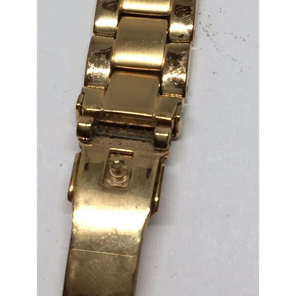 Authentic Fossil Watch Band Bracelet Links Case Use For Parts Used 18mm V807 - Picture 3 of 11